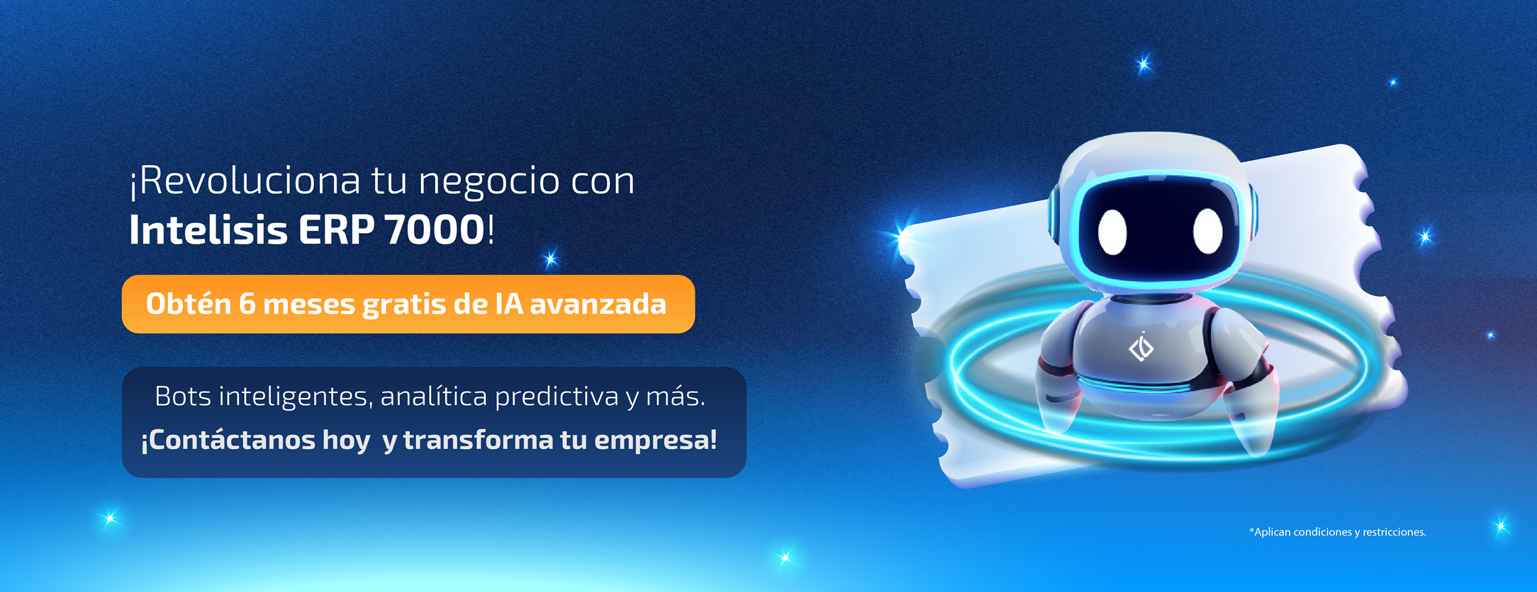 Intelisis ERP 7000 te regala 6 meses de IA 