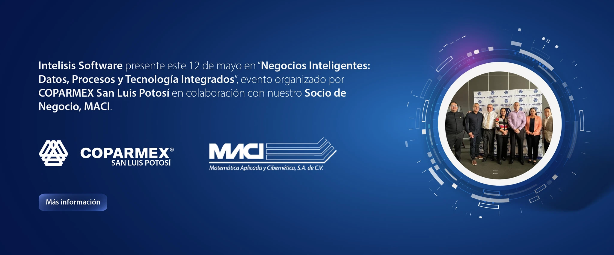 Intelisis presente en COPARMEX San Luis Potosì con TIC Consultores