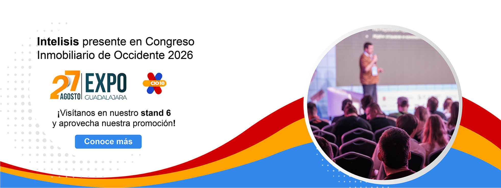 Intelisis presente Congreso Inmobiliario de Occidente 2026