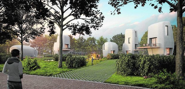 Holanda crea la primera urbanización de viviendas en 3D